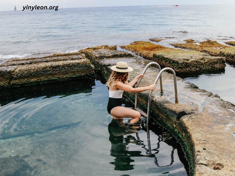 Roman Tidal Baths in Malta Sea Level